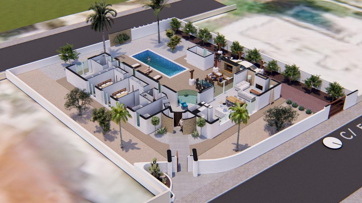 Villa in Polop, Alicante, Spain 3 bedrooms, 436 sq.m. No. 80643