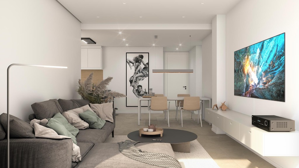 Dzīvoklis Punta Prima, Alicante, Spānijā 3 istabas, 94 m2 Nr. 145304