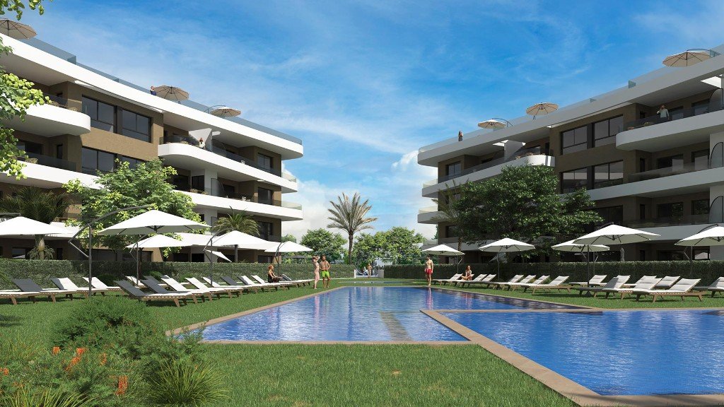 Appartamento a Punta Prima, Alicante, Spagna 2 camere da letto, 72 mq. N° 145303