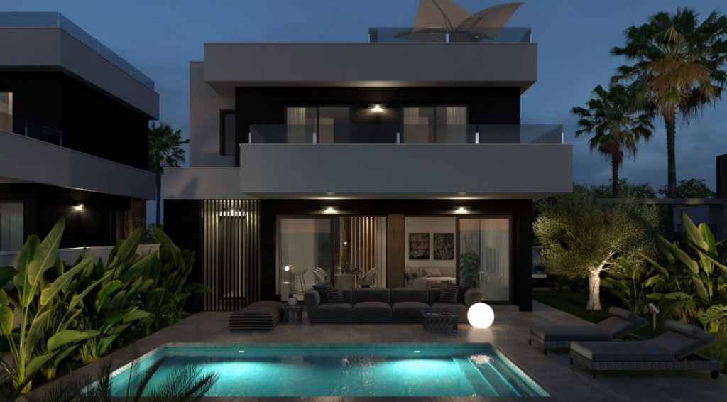 Villa in Ciudad Quesada, Alicante, Spain 3 bedrooms, 200 sq.m. No. 145298