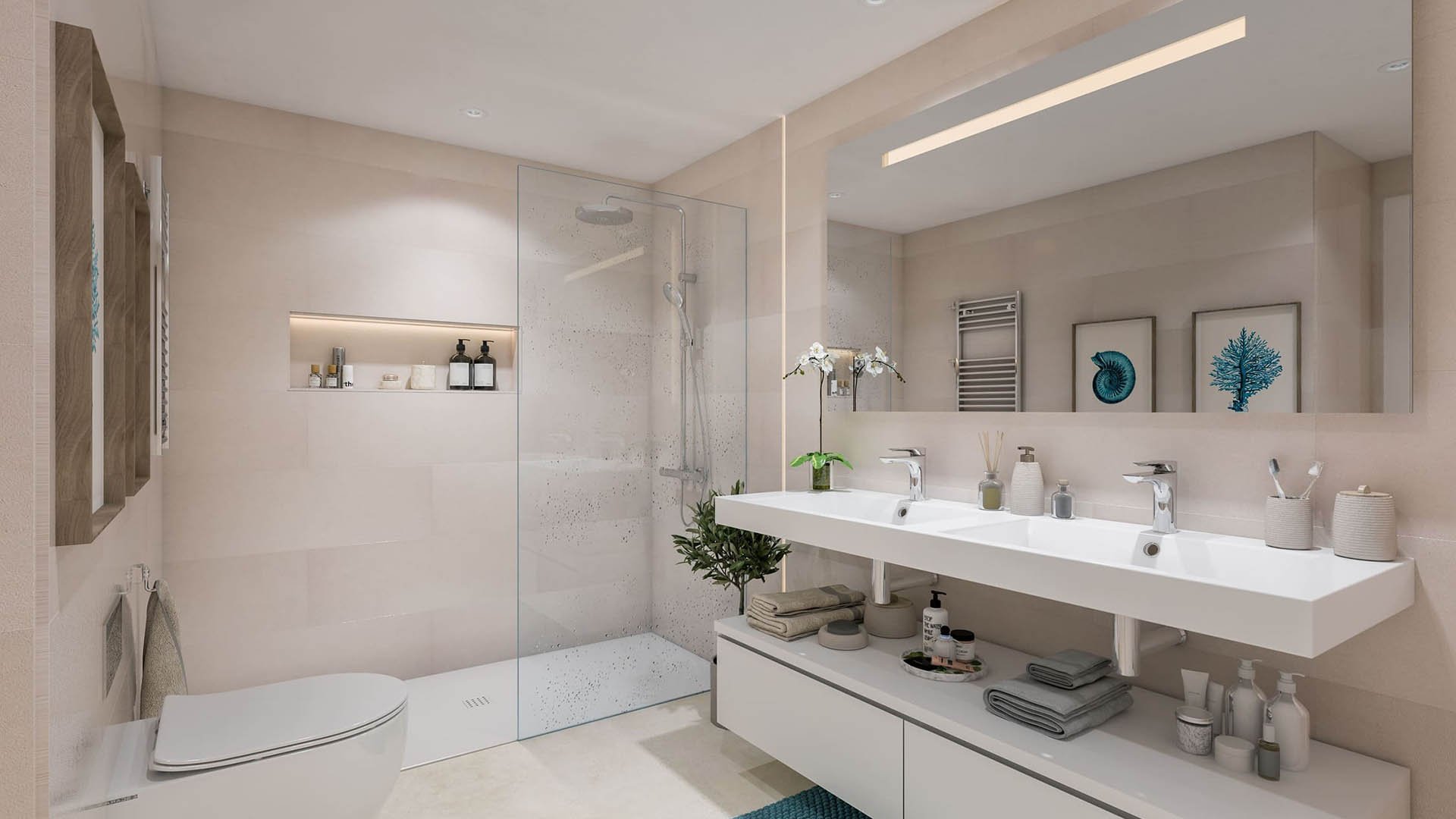 Квартира в JADE Towers, Фуэнхирола, Малага, Испания 2 спальни, 71.02м2 №74688