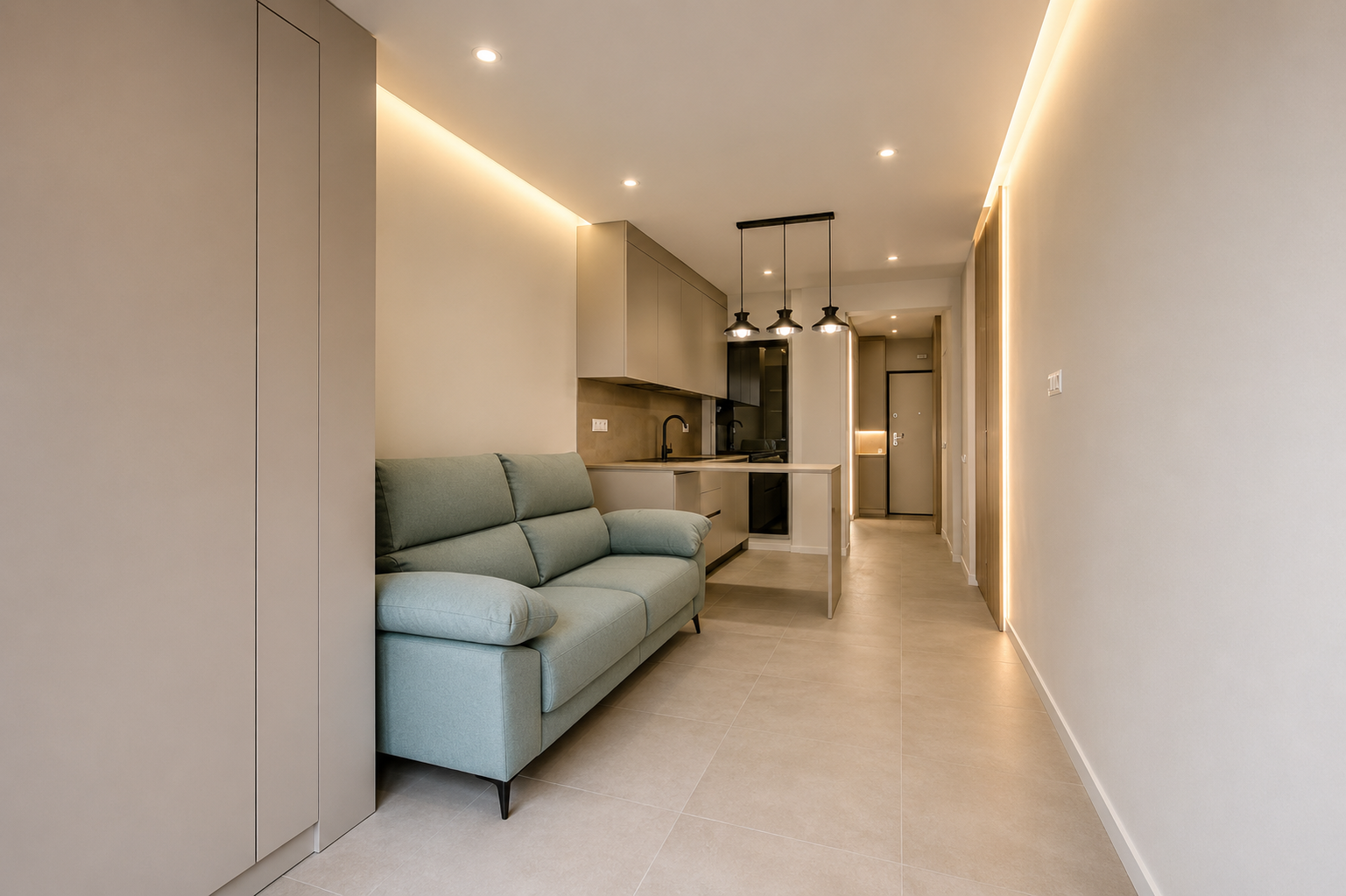 Wohnung in Barcelona, Spanien 35 m2 Nr. 167774