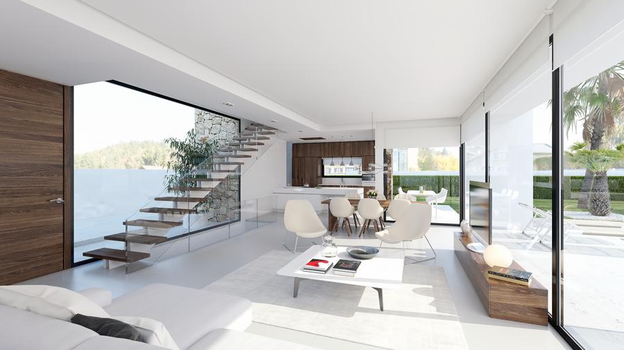 Villa i Finestrat, Alicante, Spanien 4 sovrum,  Nr. 81080