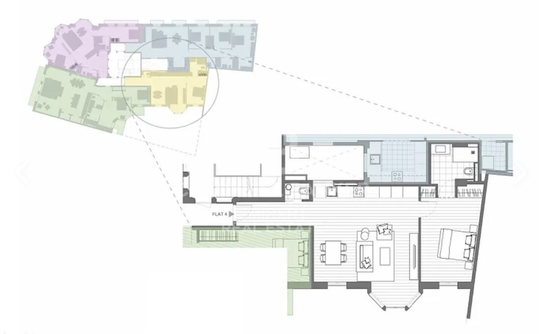 Apartament w Barcelona, Hiszpania 1 sypialnia, 70 mkw. nr 157816