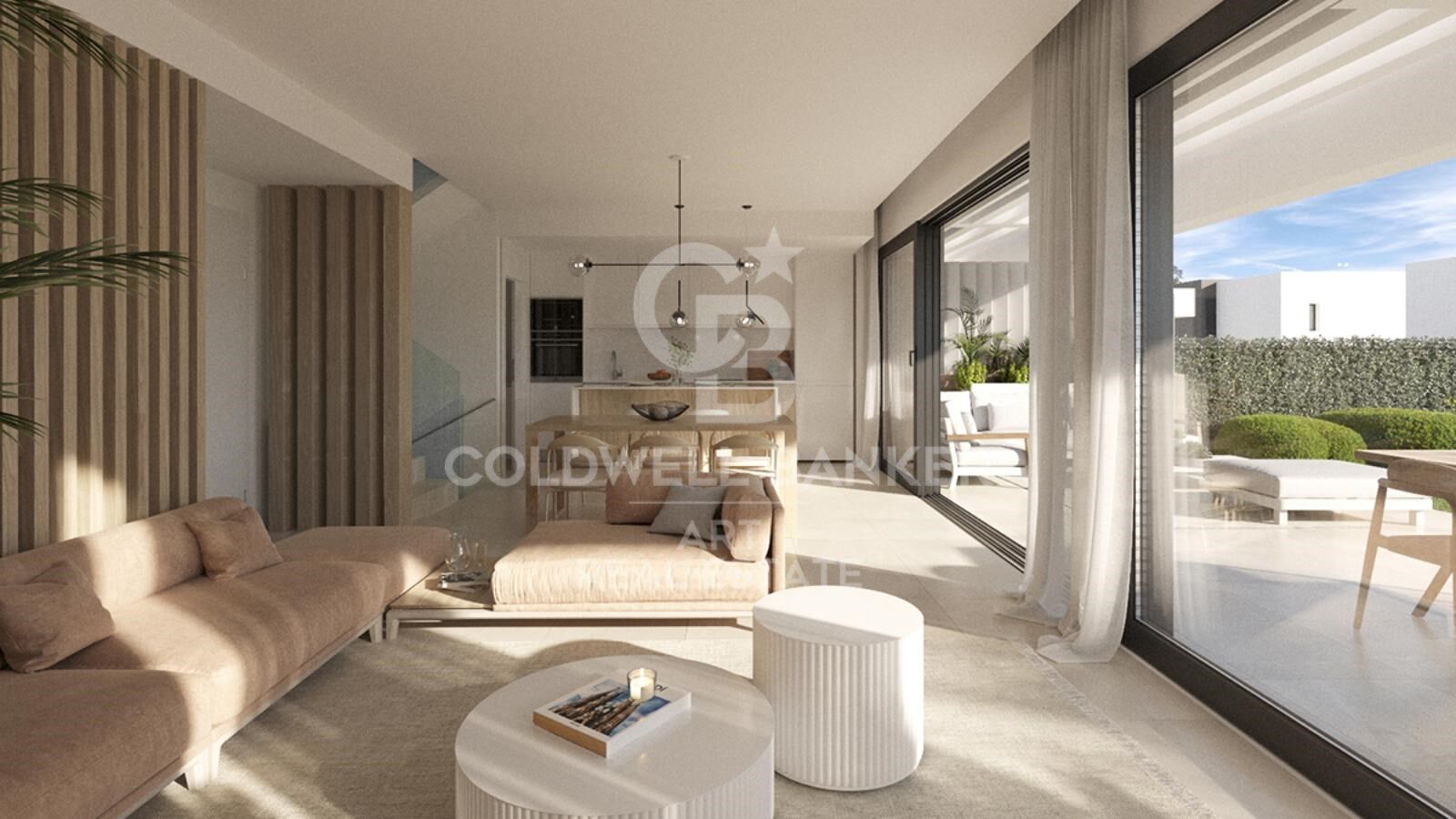 Hus i Estepona, Malaga, Spanien 3 sovrum, 172 kvm. Nr. 159716