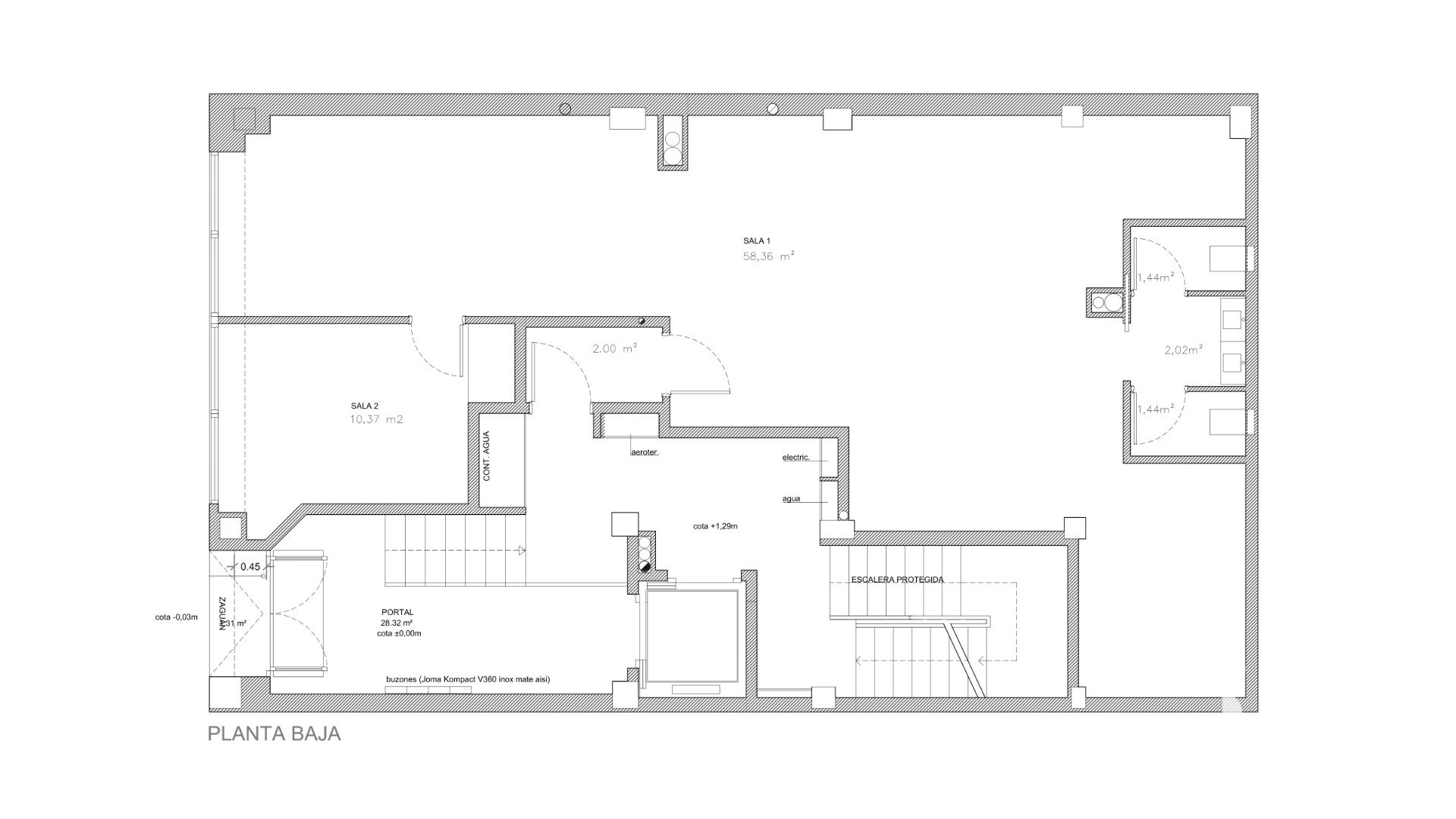 Büro in Madrid, Spanien 2 Schlafzimmer, 100 m2 Nr. 187575