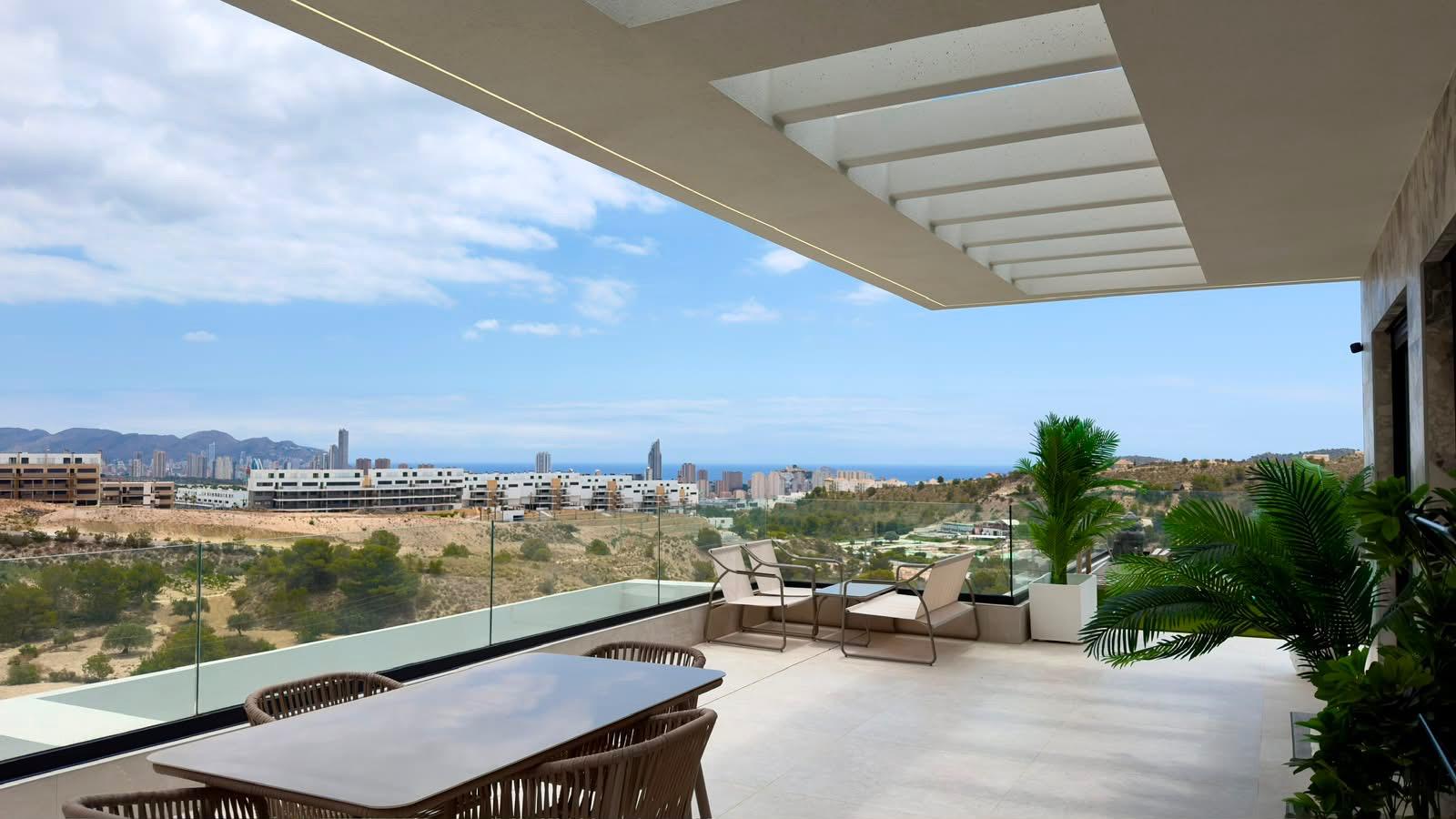 Attico a Finestrat, Alicante, Spagna 2 camere da letto, 148 mq. N° 177803