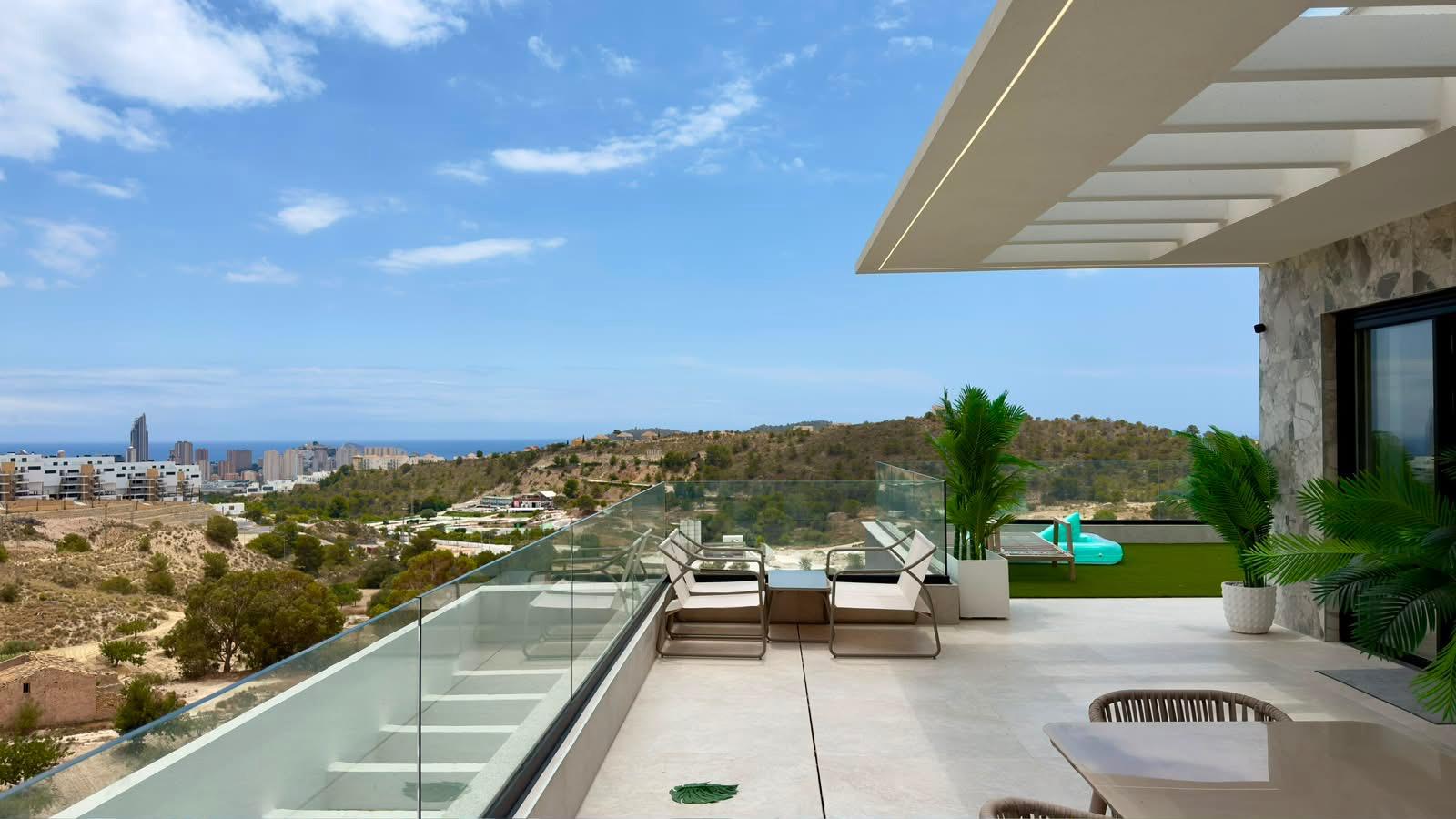 Attico a Finestrat, Alicante, Spagna 2 camere da letto, 148 mq. N° 177803