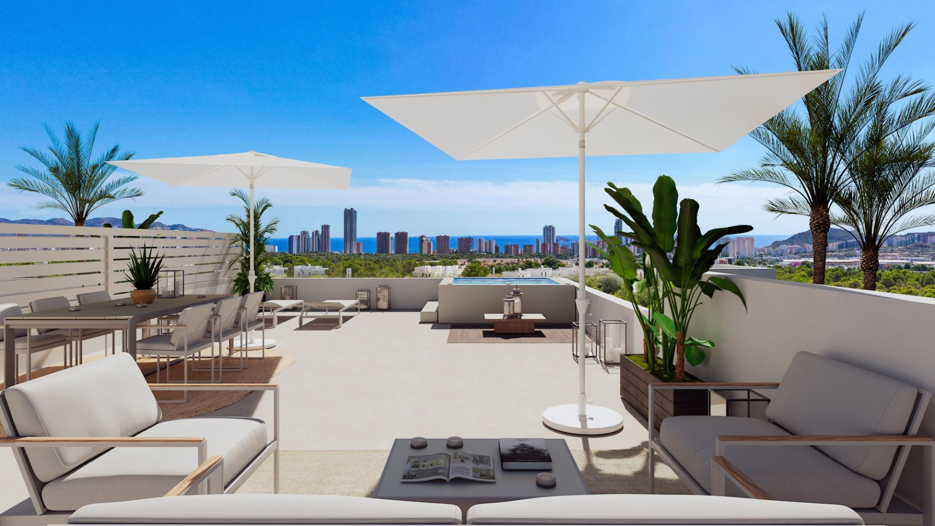 Apartamento en Benidorm, Alicante, España 3 dormitorios, 160 m2 No. 180454