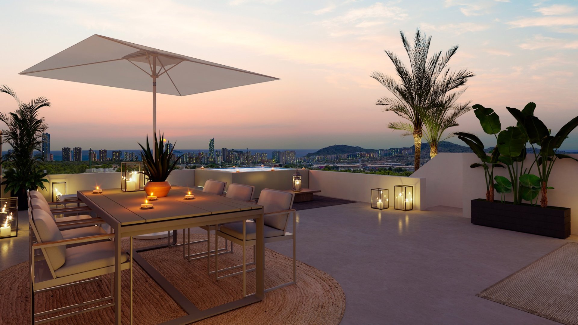 Apartamento en Benidorm, Alicante, España 3 dormitorios, 160 m2 No. 180454