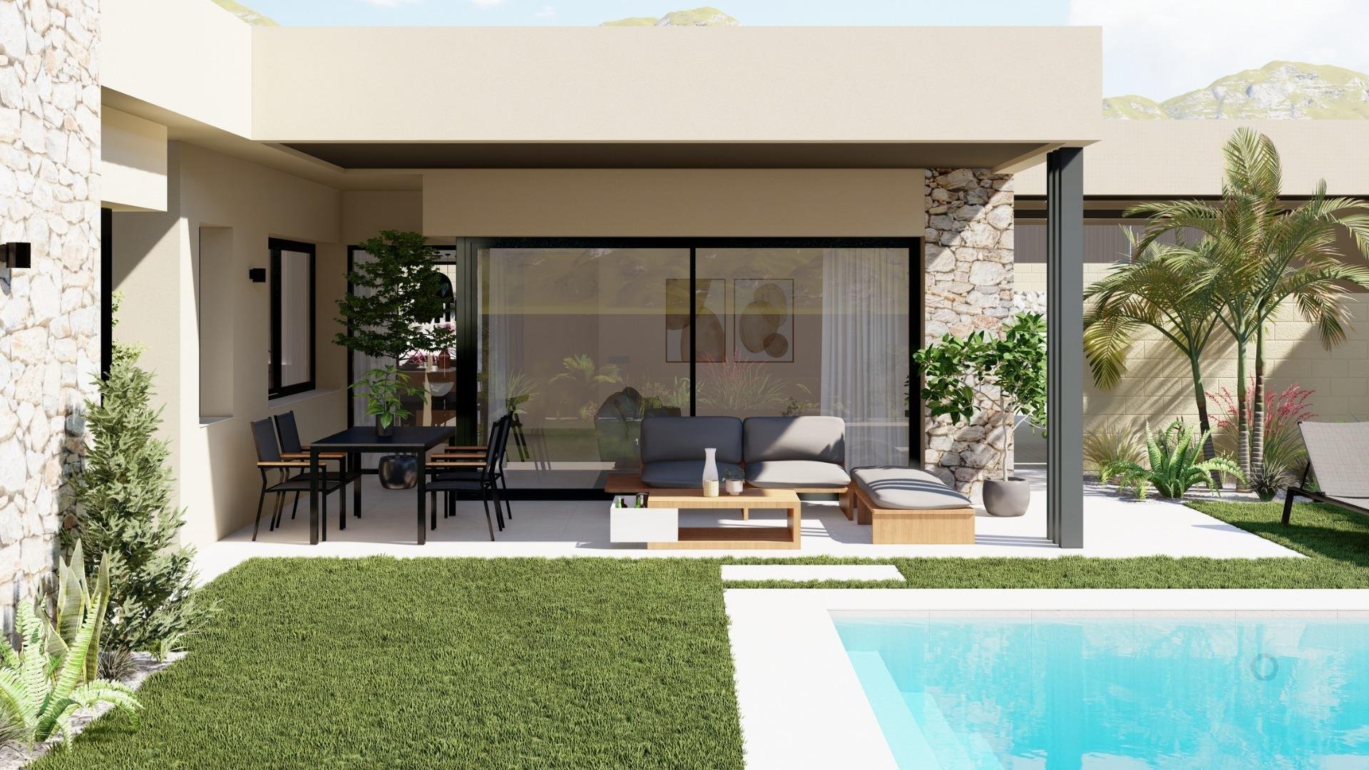 Villa à Banos Y Mendigo, Murcia, Espagne 3 chambres, 119 m2 No. 151766