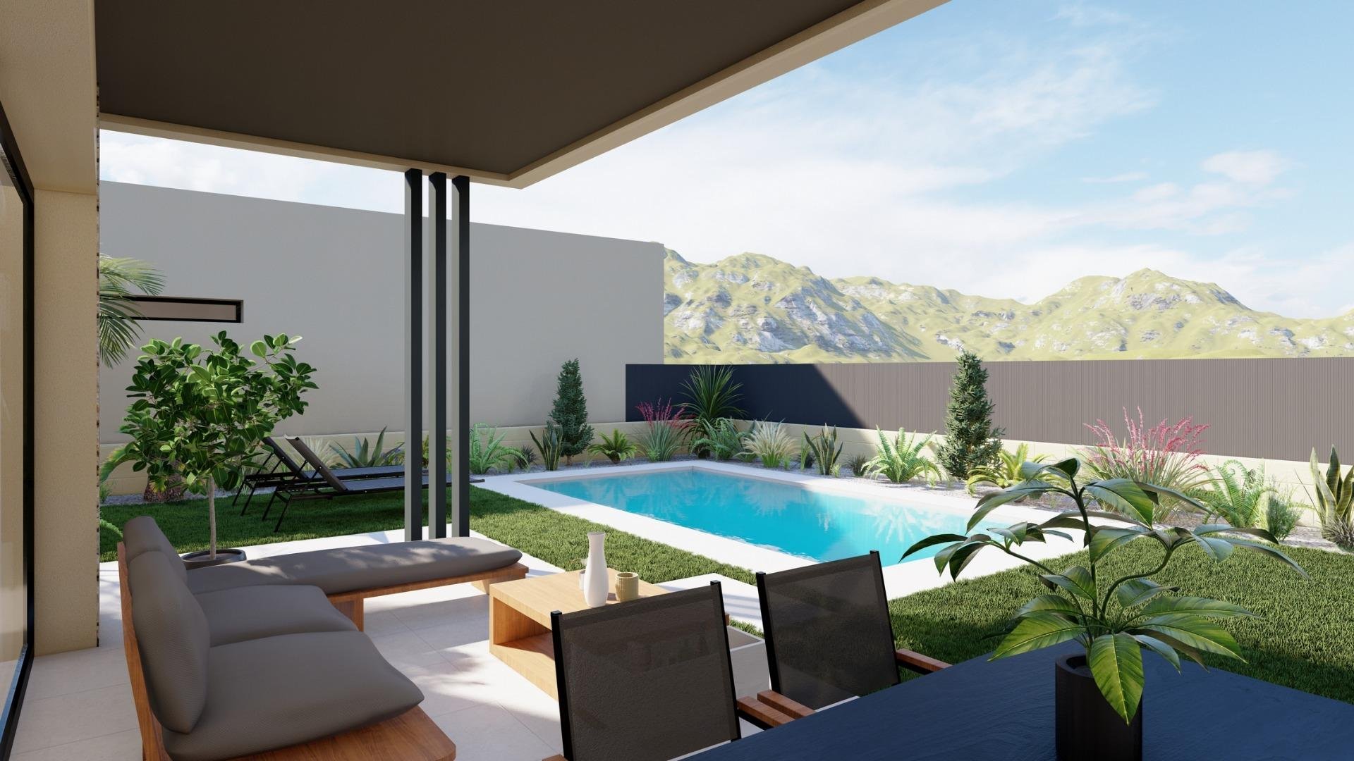 Villa à Banos Y Mendigo, Murcia, Espagne 3 chambres, 119 m2 No. 151766