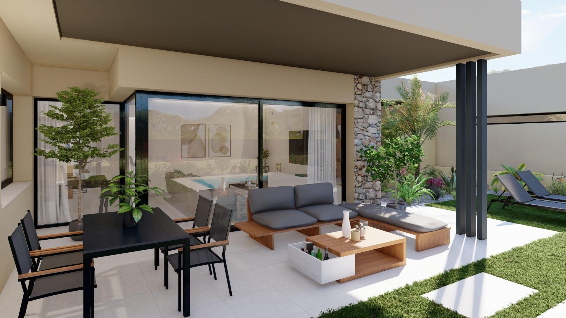 Villa à Banos Y Mendigo, Murcia, Espagne 3 chambres, 119 m2 No. 151766