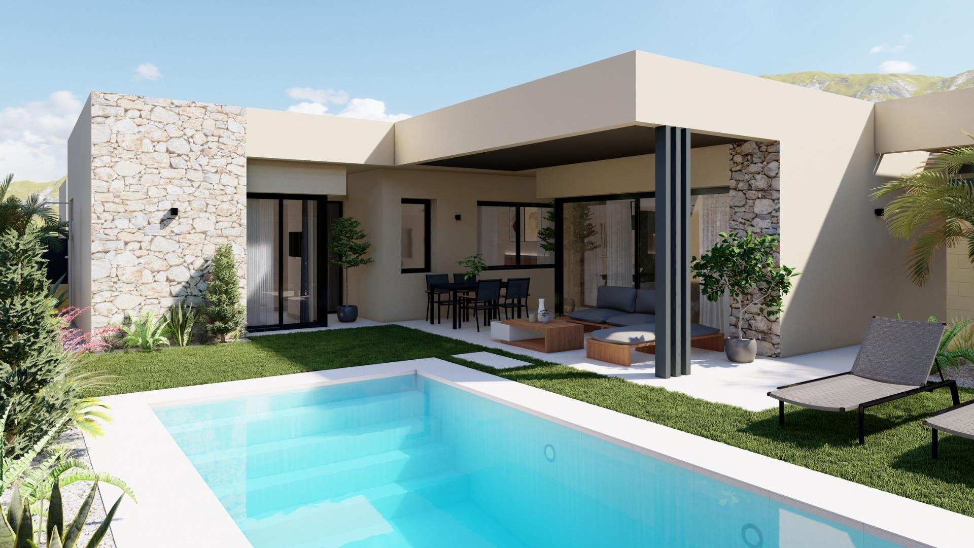 Villa à Banos Y Mendigo, Murcia, Espagne 3 chambres, 119 m2 No. 151766