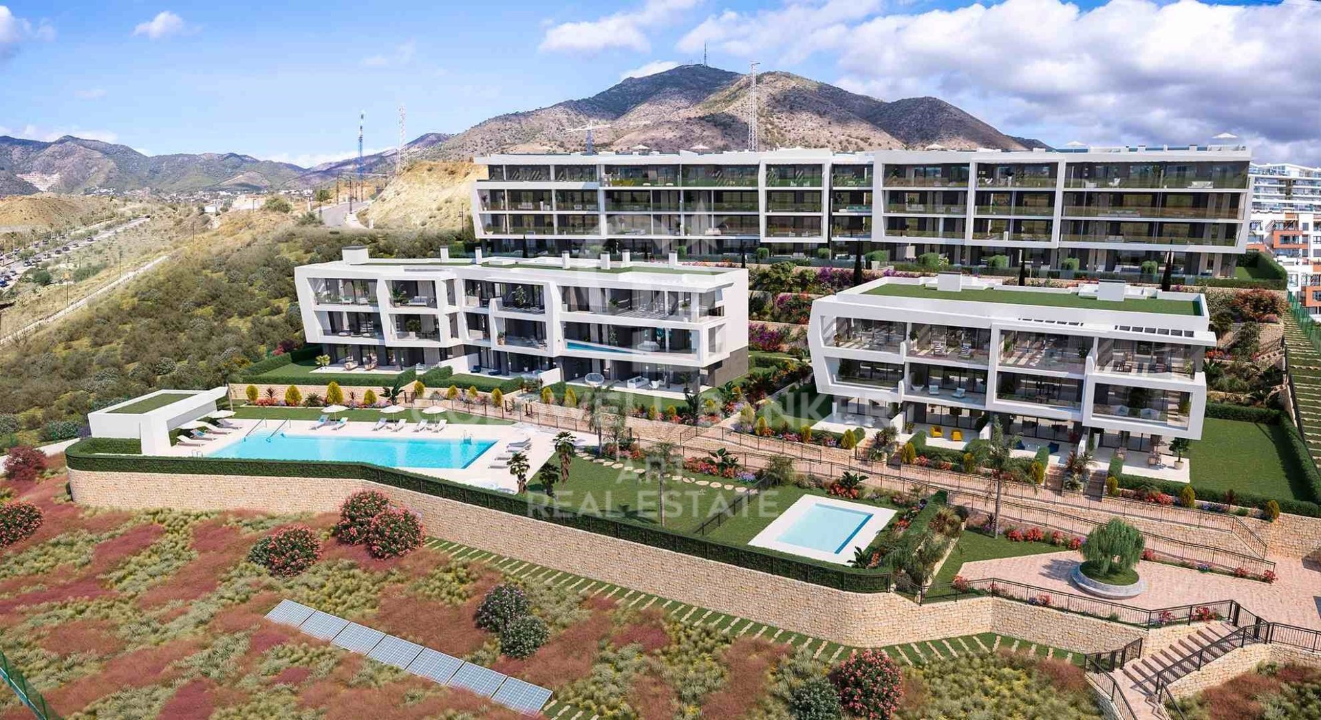 Lägenhet i Fuengirola, Malaga, Spanien 3 sovrum, 178 kvm. Nr. 159031