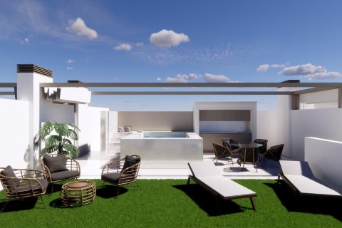 Bungalow in Pilar de la Horadada, Alicante, Spanien 2 Schlafzimmer, 93 m2 Nr. 187377