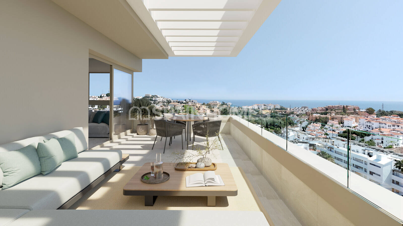Huoneisto Mijas, Malaga, Espanja 1 makuuhuone, 66 m2 No. 146545