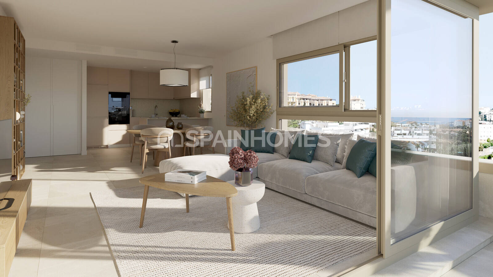 Huoneisto Mijas, Malaga, Espanja 1 makuuhuone, 66 m2 No. 146545