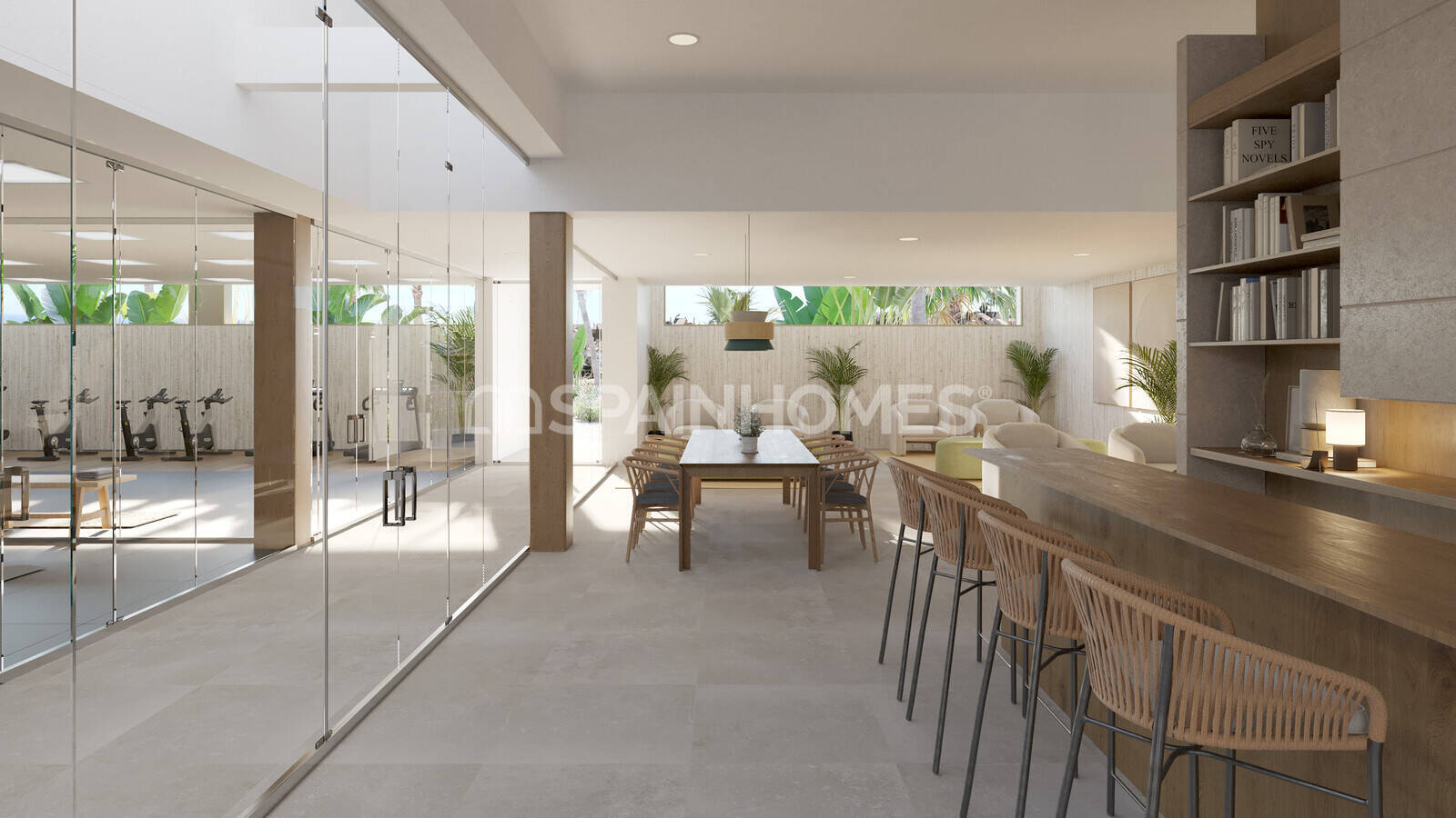 Huoneisto Mijas, Malaga, Espanja 1 makuuhuone, 66 m2 No. 146545