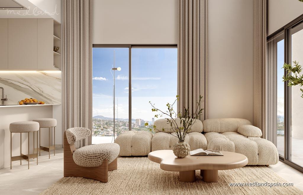 Apartamento en Calpe, Alicante, España 3 dormitorios, 91 m2 No. 139697