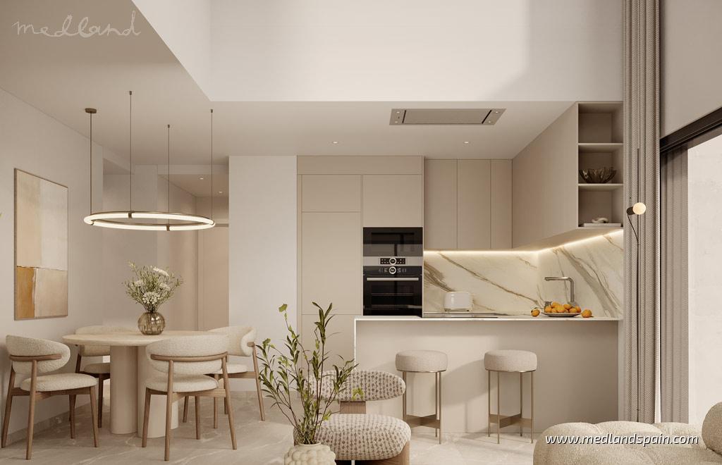 Apartamento en Calpe, Alicante, España 2 dormitorios, 75 m2 No. 139696