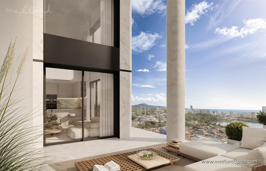 Apartamento en Calpe, Alicante, España 2 dormitorios, 75 m2 No. 139696