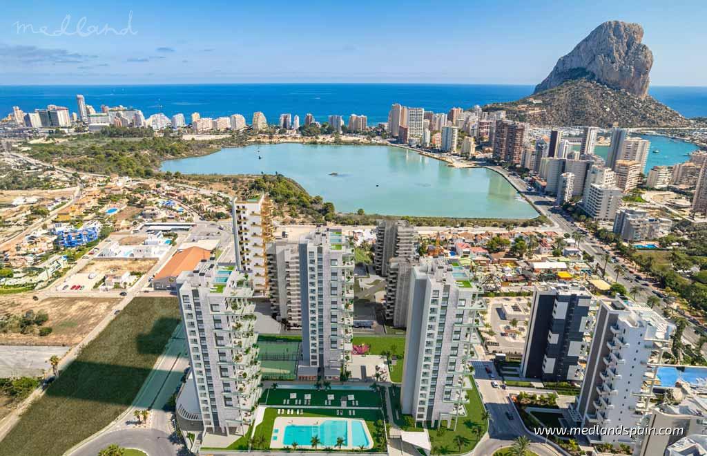 Apartamento en Calpe, Alicante, España 2 dormitorios, 75 m2 No. 139696