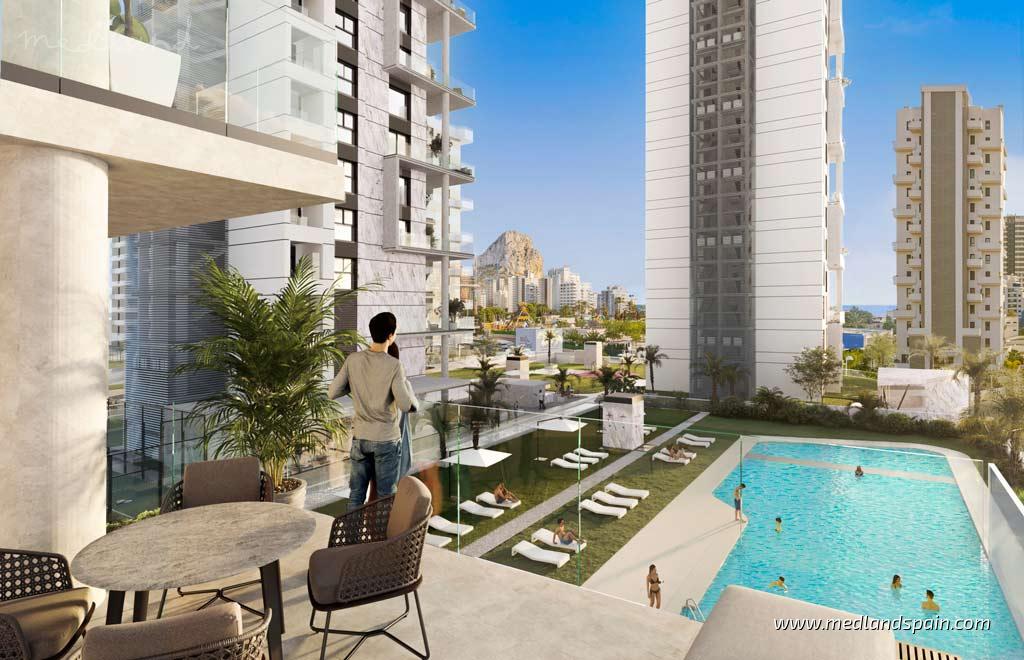 Apartamento en Calpe, Alicante, España 2 dormitorios, 75 m2 No. 139696