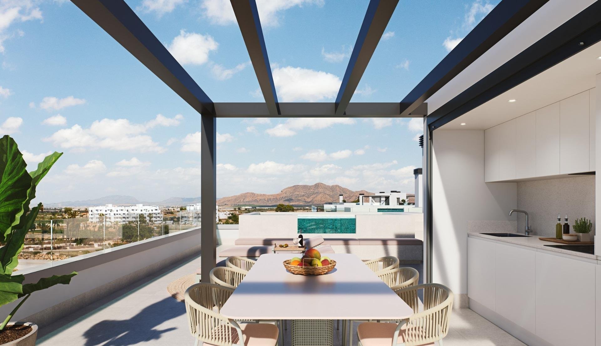 Lägenhet i Torre-Pacheco, Murcia, Spanien 2 sovrum, 71 kvm. Nr. 180361