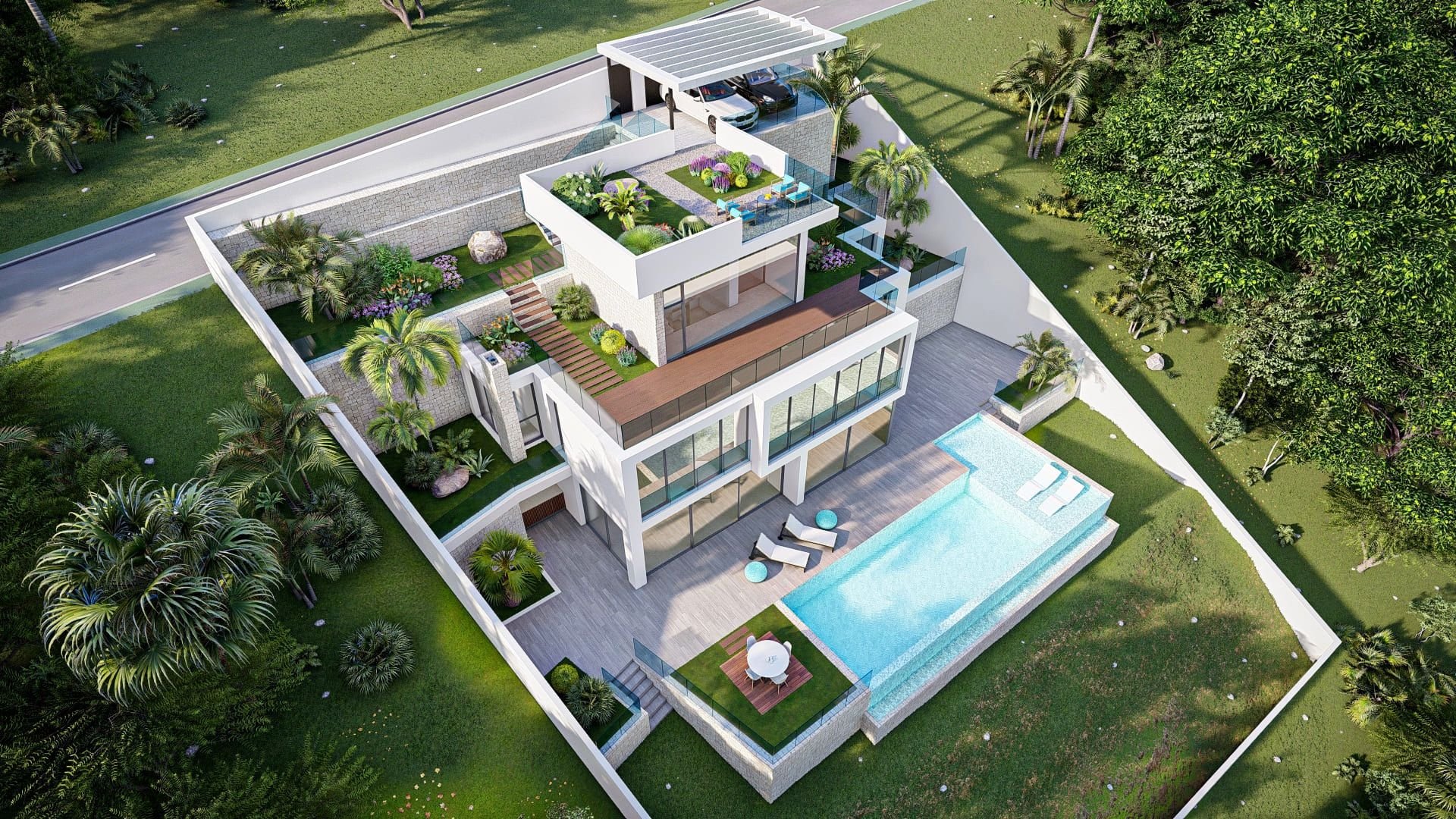 Villa in Altea, Alicante, Spain 5 bedrooms, 560 sq.m. No. 99143