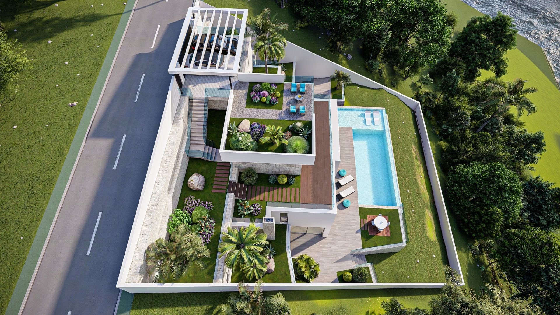 Villa in Altea, Alicante, Spain 5 bedrooms, 560 sq.m. No. 99143