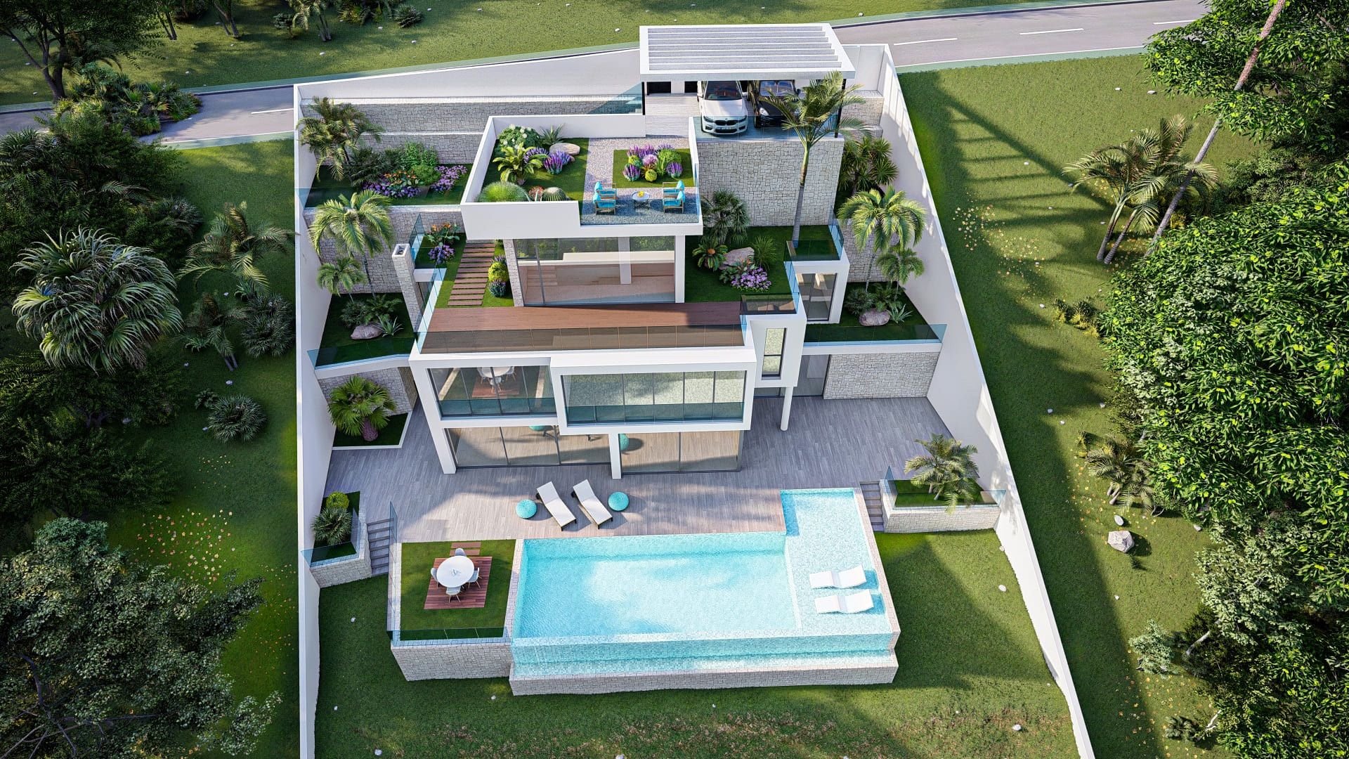 Villa in Altea, Alicante, Spain 5 bedrooms, 560 sq.m. No. 99143