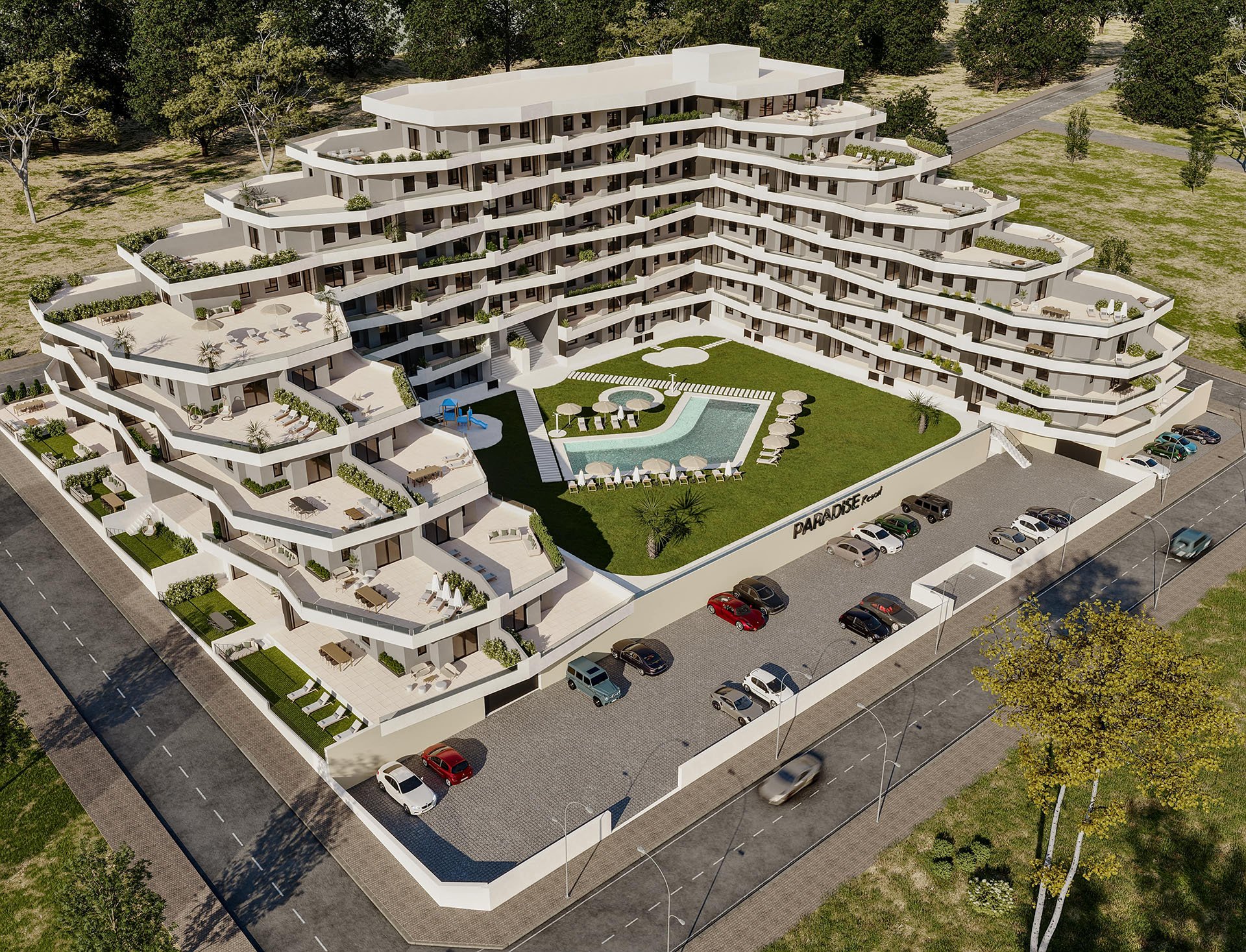 Apartament w San Miguel de Salinas, Alicante, Hiszpania 3 sypialnie, 457 mkw. nr 154640