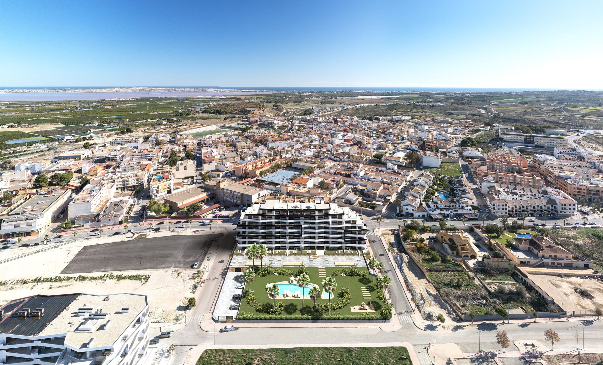 Bungalow i San Miguel de Salinas, Alicante, Spanien 2 sovrum, 70 kvm. Nr. 137216