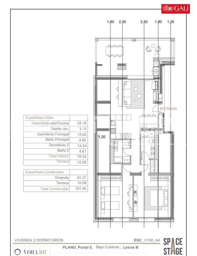 Apartment in Principado De Andorra (Ninguna Poblacion Tiene C.P.), Lleida, Spain 2 bedrooms, 101 sq.m. No. 178706
