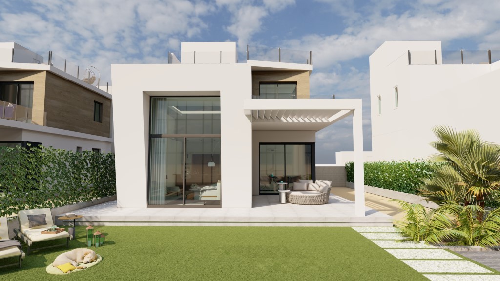 Villa en Benidorm, Alicante, España 3 dormitorios,  No. 152039