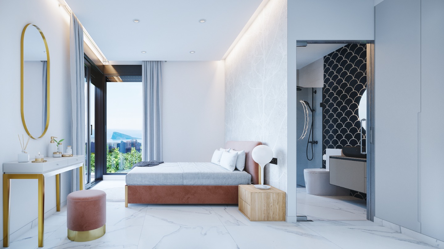 Villa à Finestrat, Alicante, Espagne 4 chambres,  No. 100514