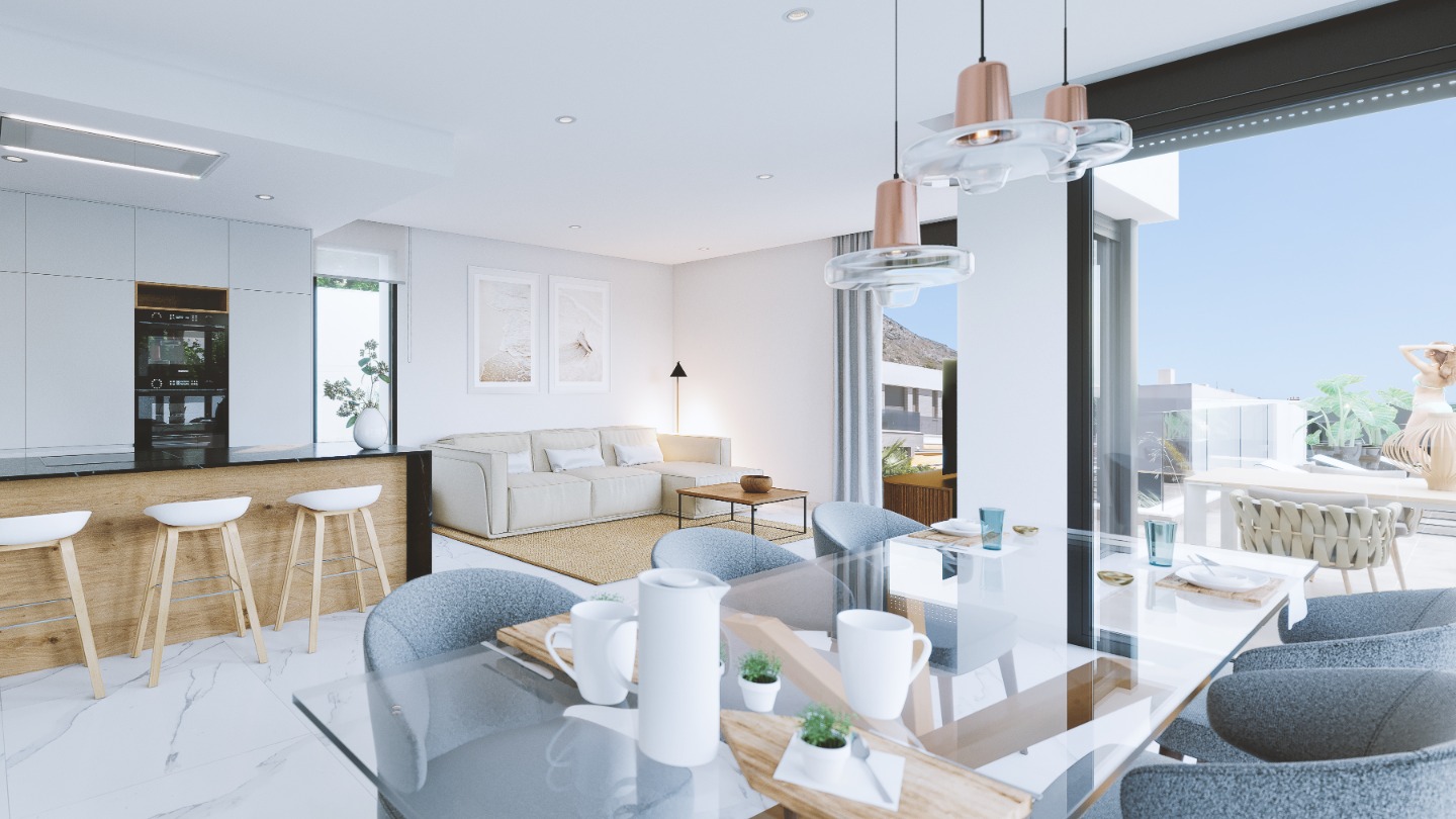 Villa à Finestrat, Alicante, Espagne 4 chambres,  No. 100514