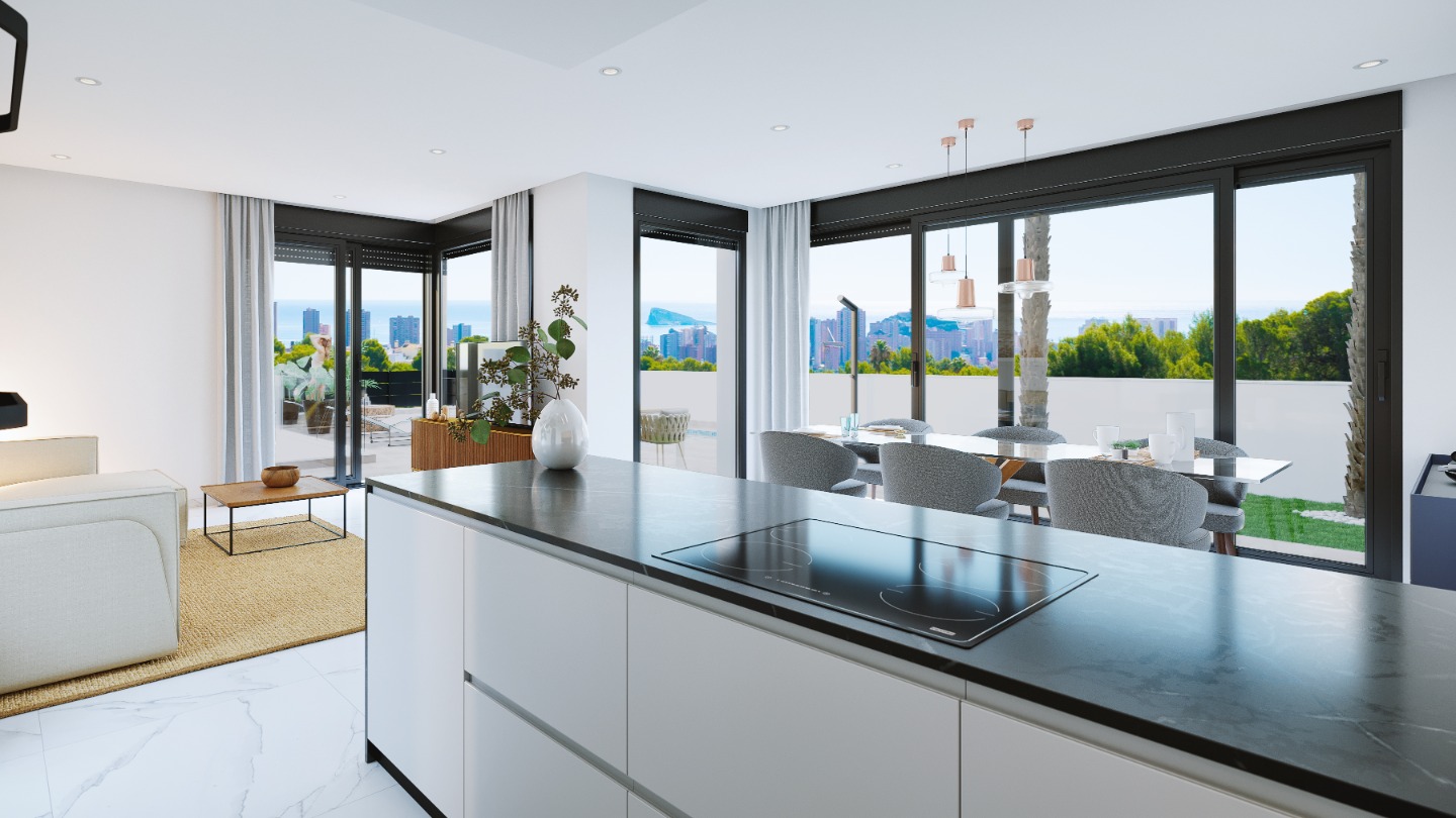 Villa à Finestrat, Alicante, Espagne 4 chambres,  No. 100514