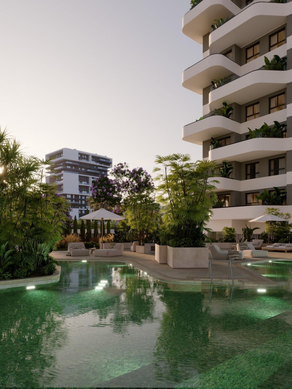 Apartment in Calpe, Alicante, Spain 2 bedrooms, 100 sq.m. No. 147846
