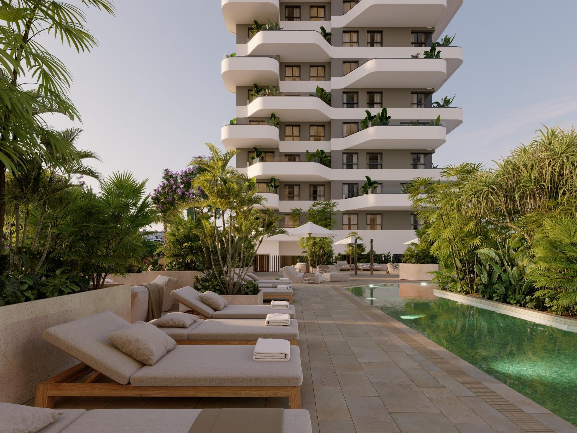 Apartment in Calpe, Alicante, Spain 3 bedrooms, 126 sq.m. No. 147845