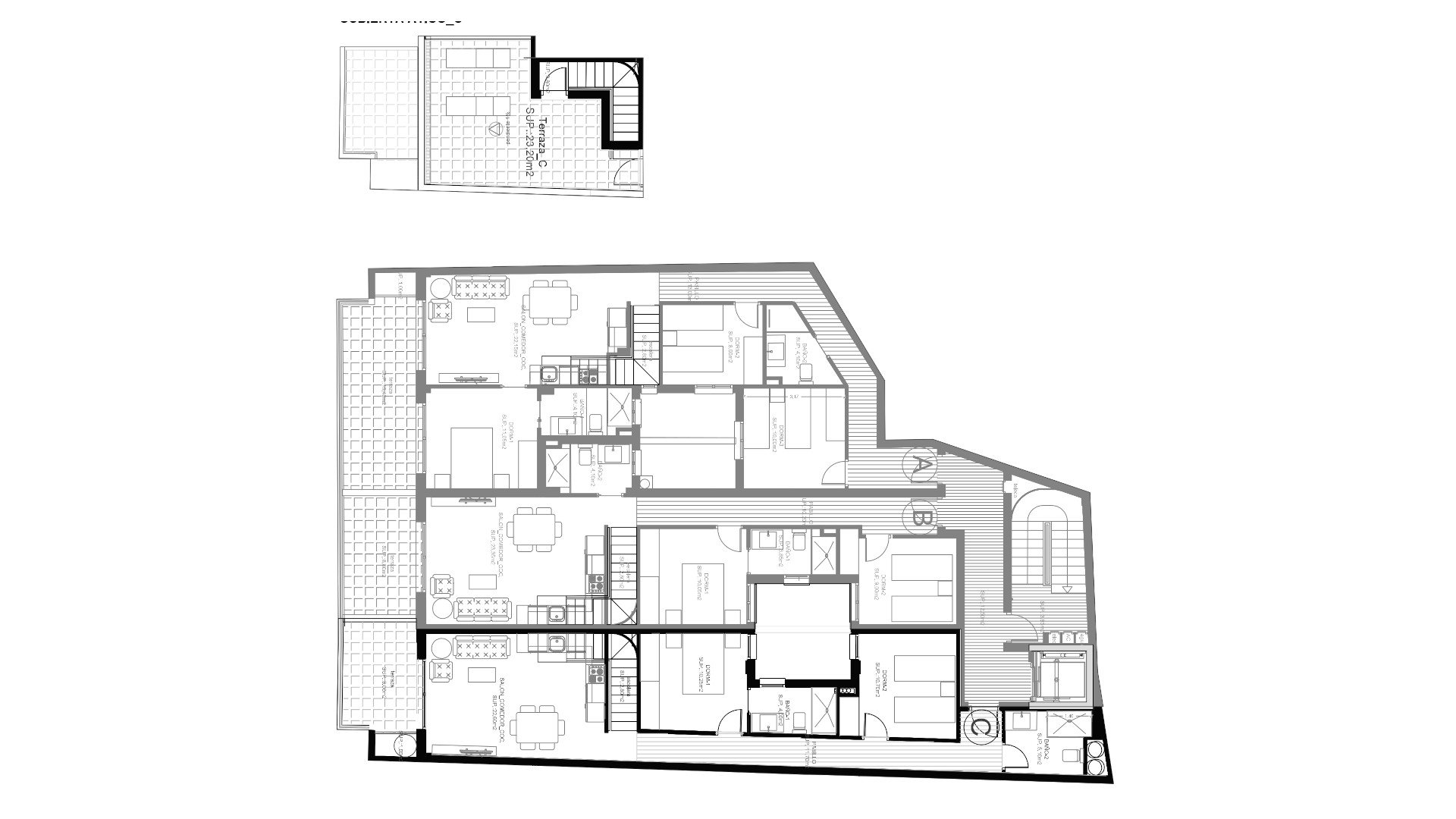 Huoneisto INTERCOSTA SUN BAY, Torrevieja, Alicante, Espanja 2 makuuhuonetta, 129.85 m2 No. 168523