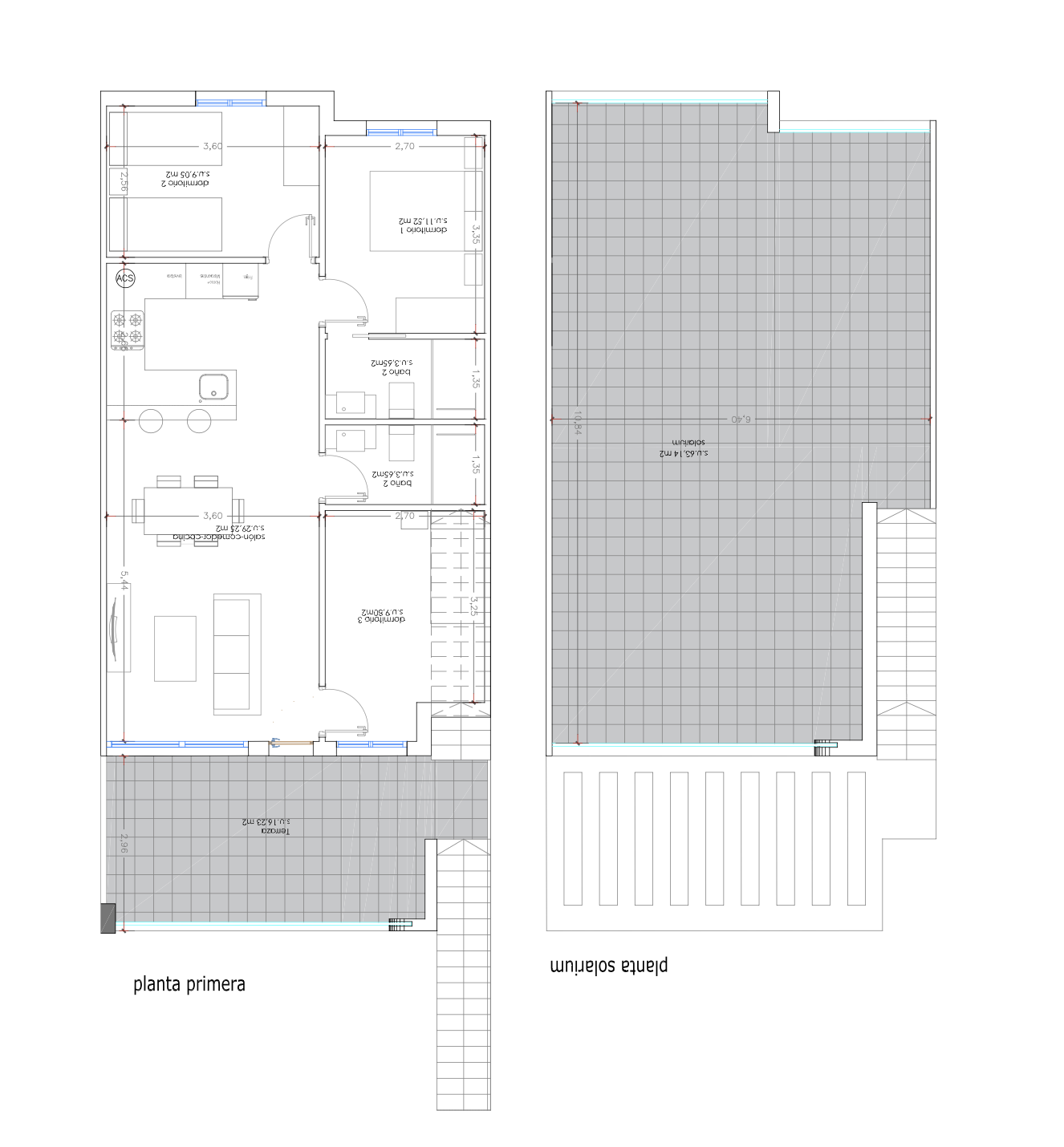 Wohnung in Los Altos, Alicante, Spanien 3 Schlafzimmer, 71 m2 Nr. 182677