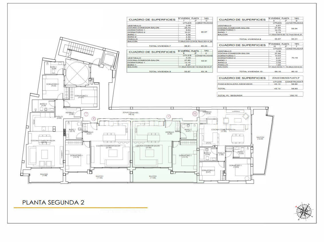 Kattohuoneisto Torrevieja, Alicante, Espanja 3 makuuhuonetta, 150 m2 No. 149949