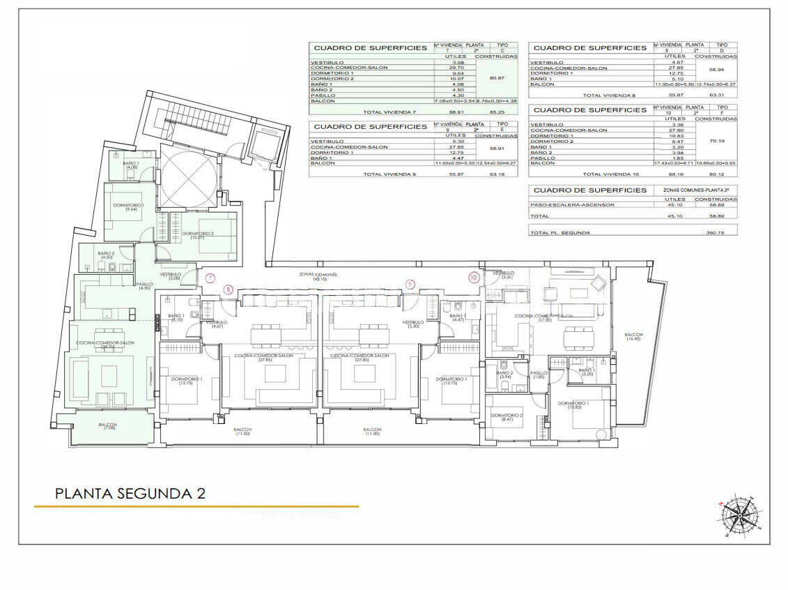 Wohnung in Torrevieja, Alicante, Spanien 3 Schlafzimmer, 161 m2 Nr. 149950