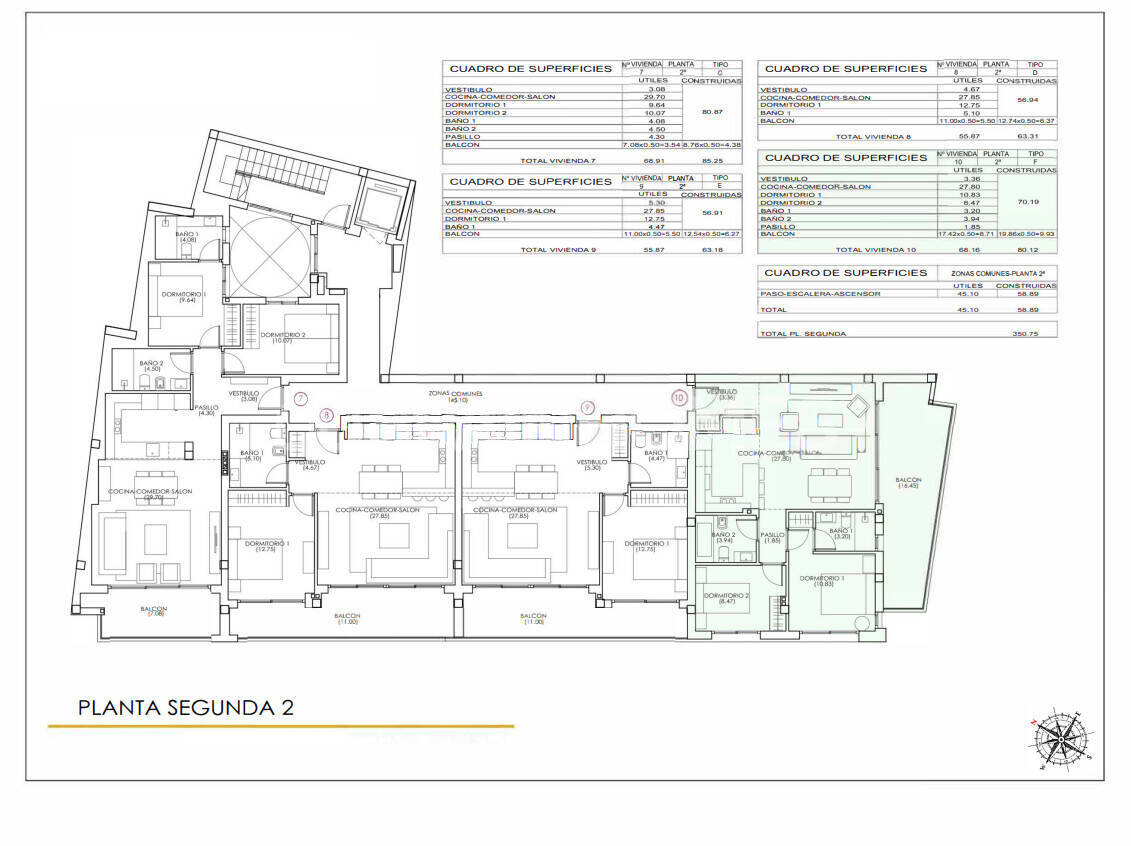 Wohnung in Torrevieja, Alicante, Spanien 3 Schlafzimmer, 161 m2 Nr. 149950