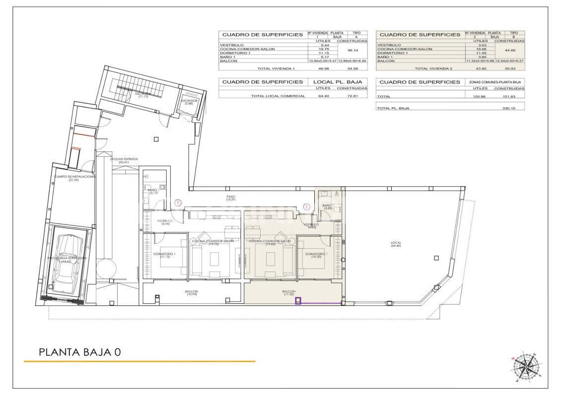 Wohnung in Torrevieja, Alicante, Spanien 3 Schlafzimmer, 161 m2 Nr. 149950