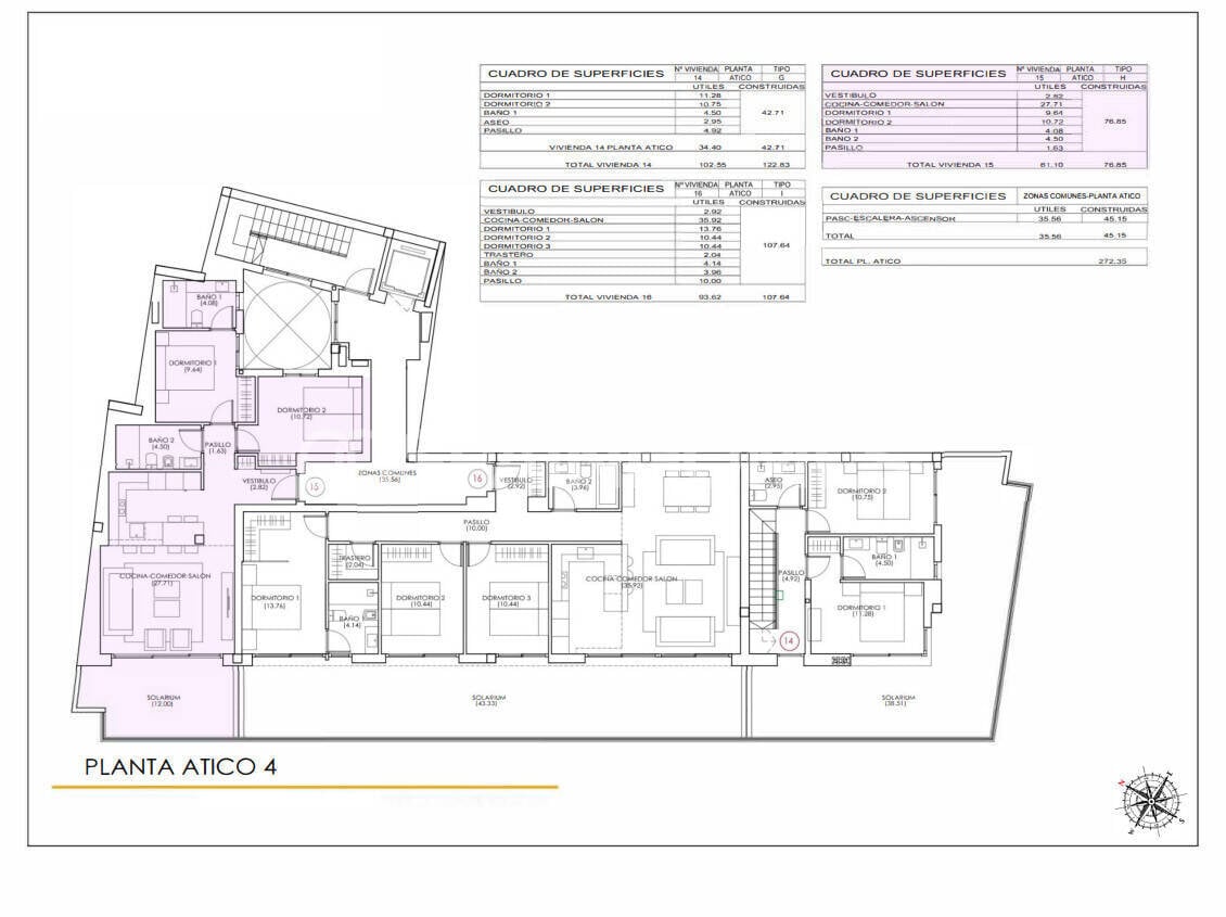 Wohnung in Torrevieja, Alicante, Spanien 3 Schlafzimmer, 161 m2 Nr. 149950