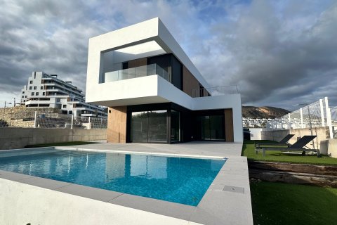 Villa i Finestrat, Alicante, Spanien 3 sovrum, 222 kvm. Nr. 194937
