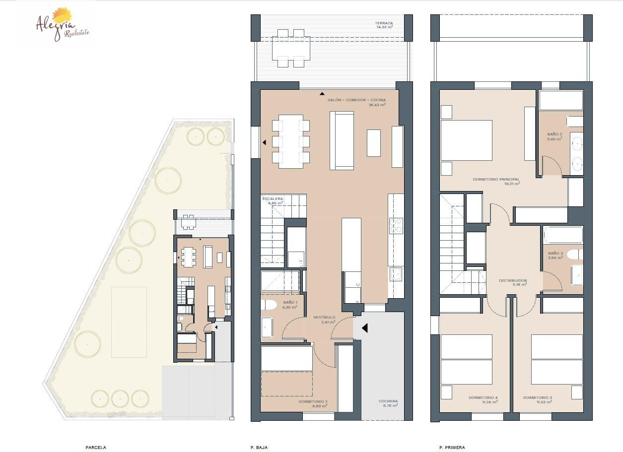 House in Godella, Valencia, Spanien 2 Schlafzimmer, 142 m2 Nr. 168828
